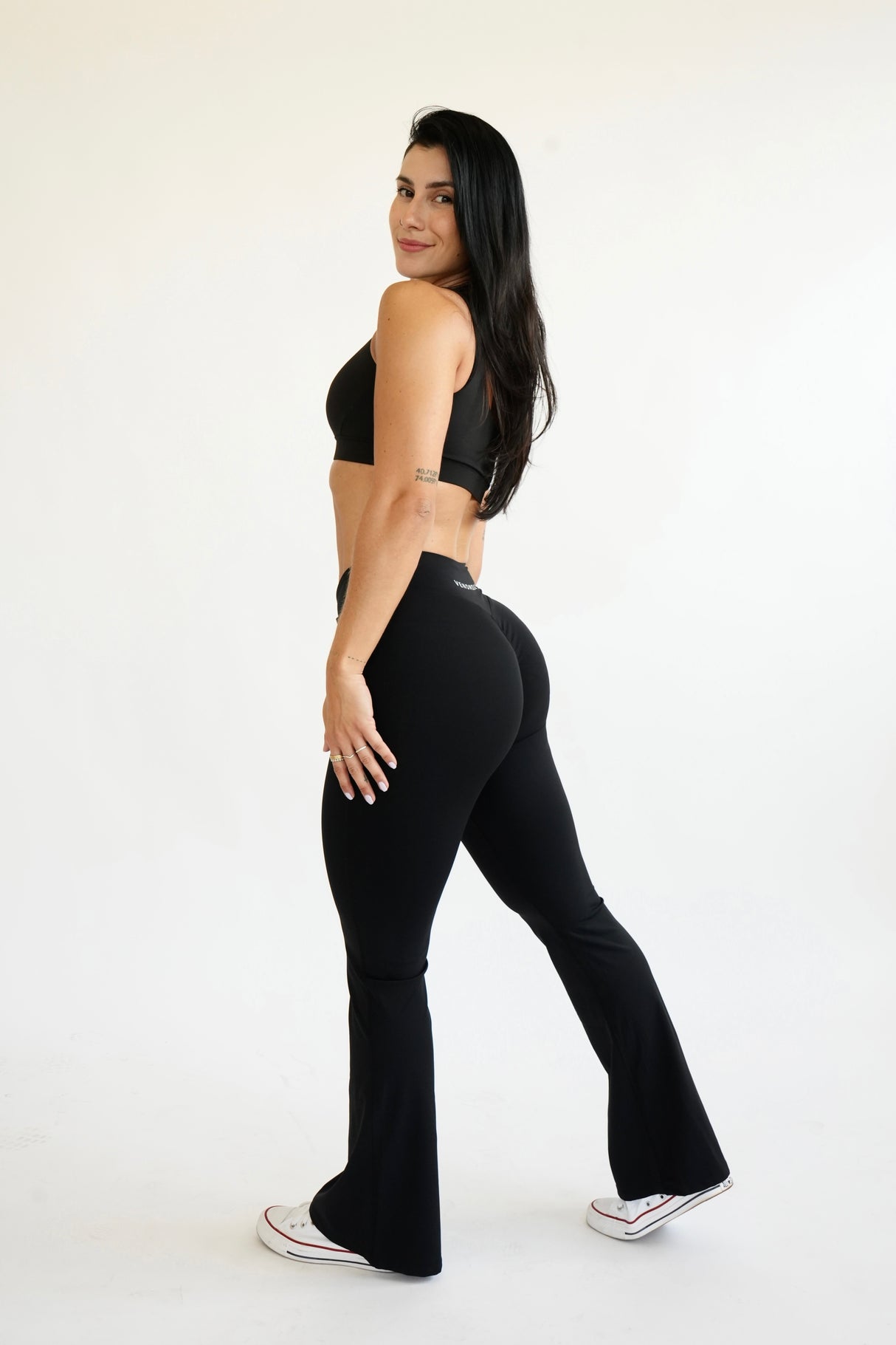 Black Flare Leggings