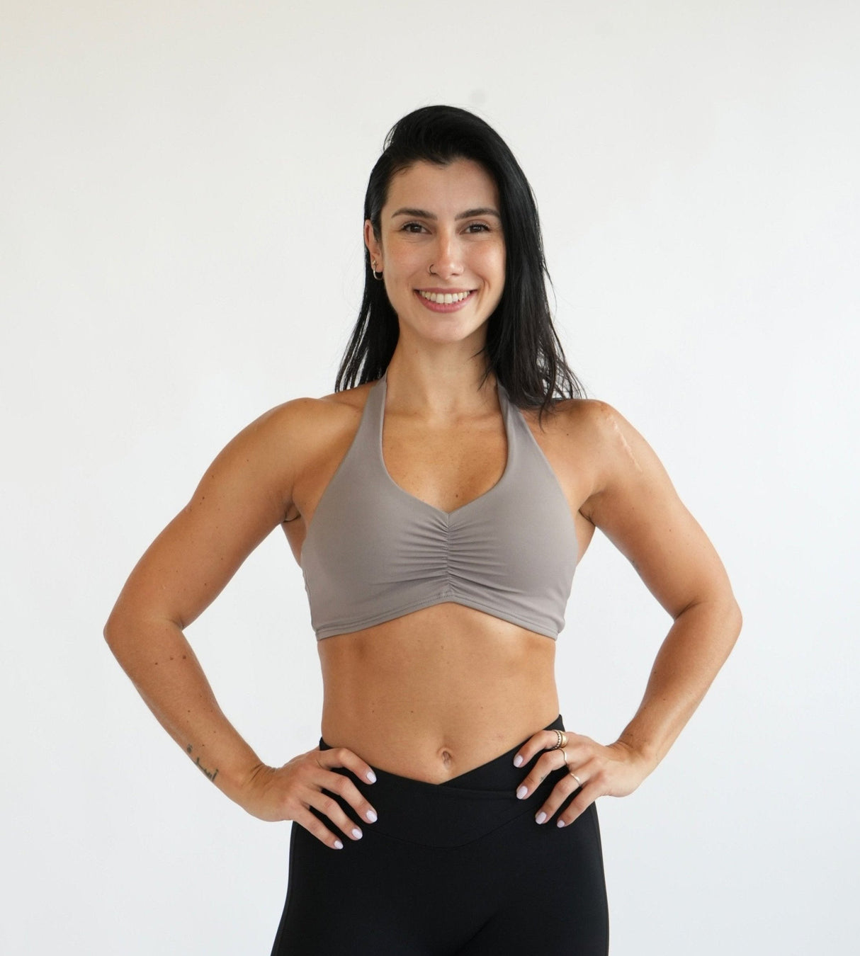 Halter Sports Bra