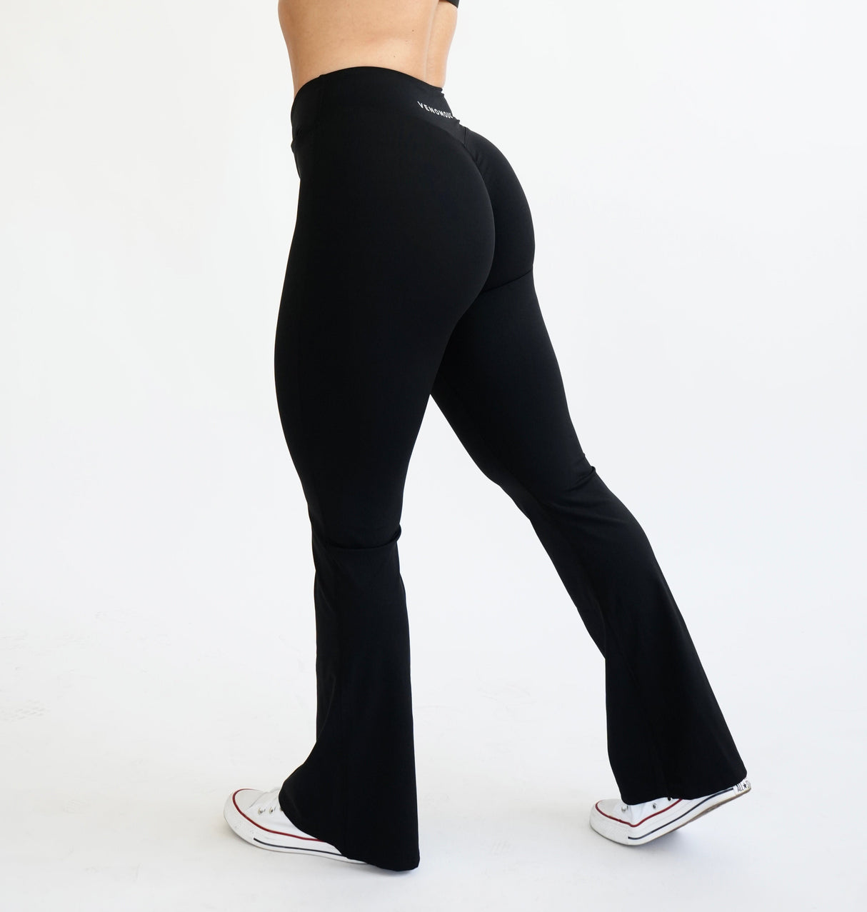 Black Flare Leggings