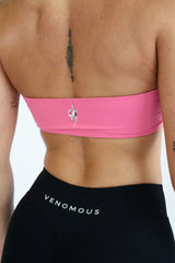 Pretty In Pink Halter Bra