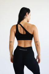 One Shoulder Sports Bra